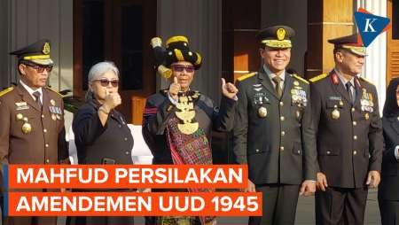 Mahfud MD: Boleh Saja Amendemen UUD 1945, tapi...