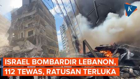 Israel Gempur Lebanon Setelah Gencatan Senjata Iran-AS, 112 Orang Tewas