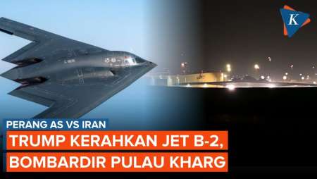 Momen AS Kerahkan Bomber Siluman B-2, Sebut Mau Cegah Rezim Iran Bangkit