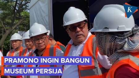 Usai Resmikan JPO JIS-Ancol, Pramono Ingin Bangun Museum Persija