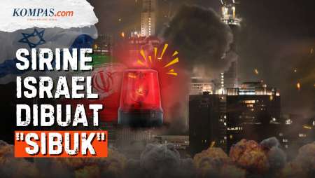 Detik-detik Raungan Sirine Israel Terdengar Setiap Hari sejak Serangan Iran