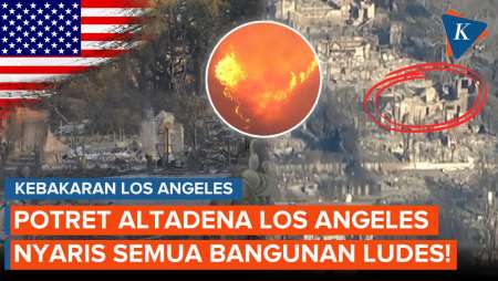 12.000 Bangunan Hancur di Los Angeles, Permukiman Altadena Nyaris Ludes!