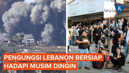 Terus Diserang Israel, Pengungsi Lebanon Harus Bersiap Hadapi Musim Dingin