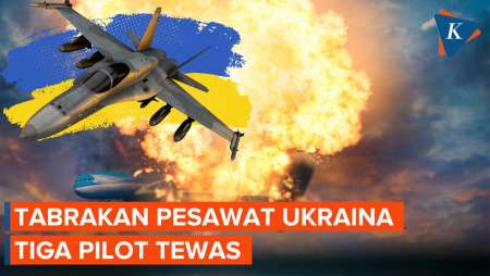 Tabrakan Maut 2 Pesawat Militer Ukraina, 3 Pilot Tewas