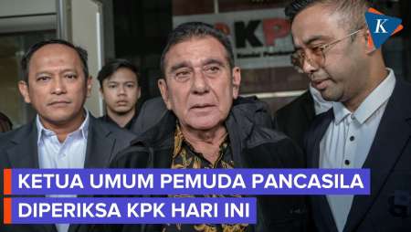 Ketum Pemuda Pancasila Japto Soerjosoemarno Diperiksa KPK, Jadi Saksi Kasus Gratifikasi Batu Bara