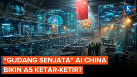 Saingi AS, China Bikin “Gudang Senjata” AI: Siap Kendalikan Dunia?