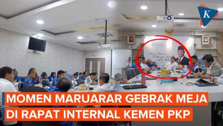 Gebrak Meja saat Rapat Kementrian PKP! Maruarar Sirait Singgung Bobrok Birokrasi 