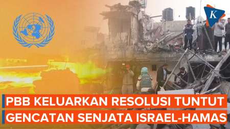 Sidang Umum PBB Keluarkan Resolusi Tuntut Gencatan Senjata Israel-Hamas