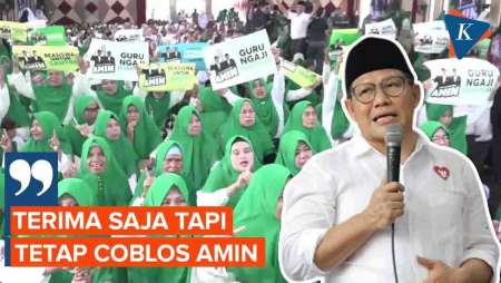 Singgung soal Sogokan, Cak Imin: Terima Saja tapi Coblos Amin