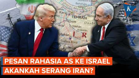 AS Diam-diam Kirim Pesan Rahasia ke Israel, Sinyal Serangan ke Iran?