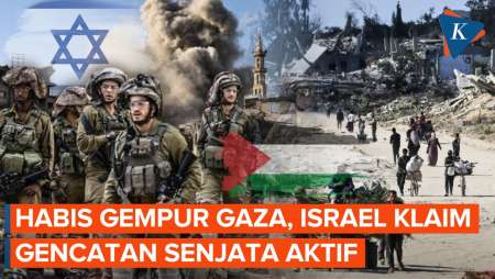 Tak Lama Usai Gempur Gaza, Israel Klaim Gencatan Senjata Lanjut Lagi
