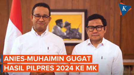 Anies-Muhaimin Gugat Hasil Pilpres ke MK meski Tak Yakin Menang