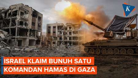 Israel Klaim Bunuh Komandan Senior Hamas dalam Serangan Udara di Gaza