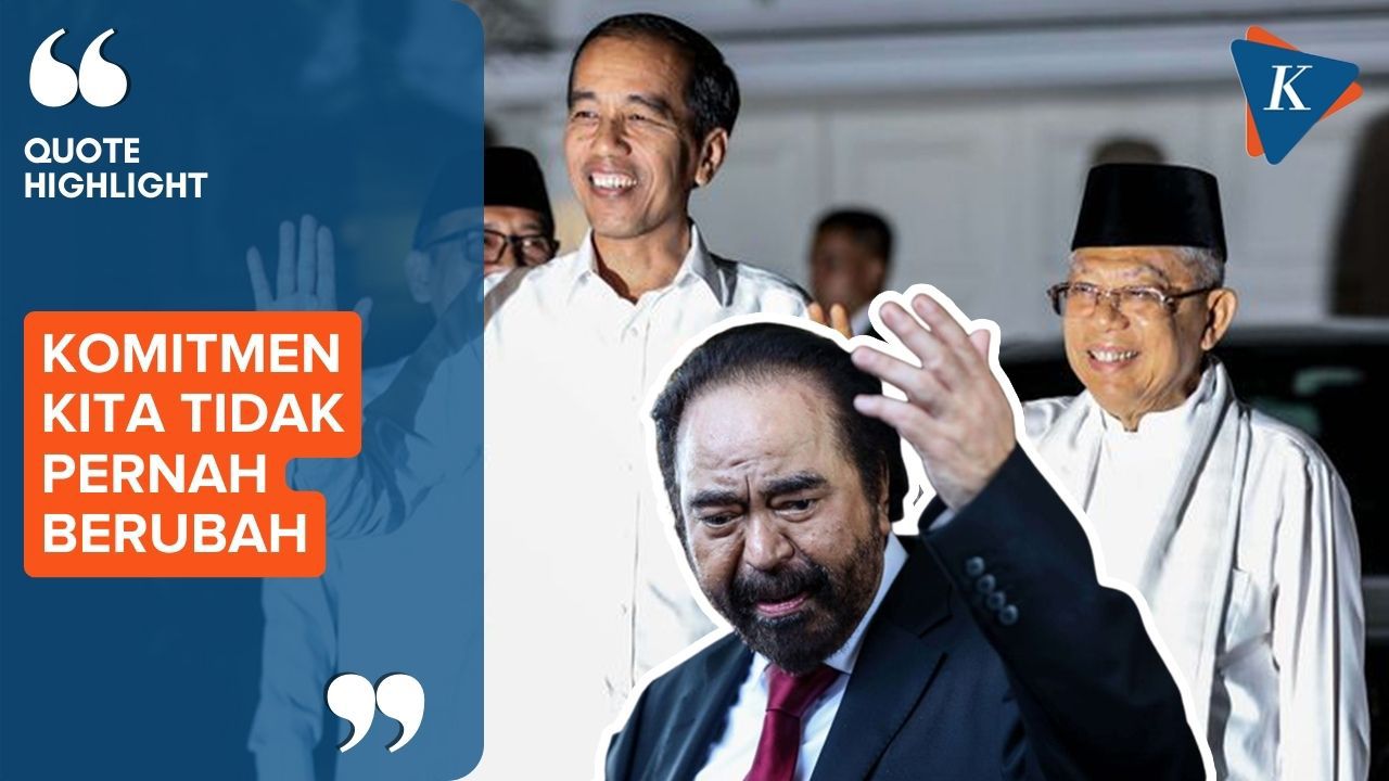 Surya Paloh Tegaskan Nasdem Bakal Terus Dukung Jokowi-Ma'ruf Amin Sampai Jabatannya Berakhir di 2024