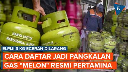 Elpiji 3 Kg Tidak Dijual Lagi di Pengecer, Begini Cara Daftar di Pangkalan Gas Resmi Pertamina