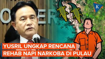 [FULL] Pernyataan Menko Yusril Soal Rencana Sulap “Pulau Buaya” Jadi Tempat Rehabilitasi Napi Narkob