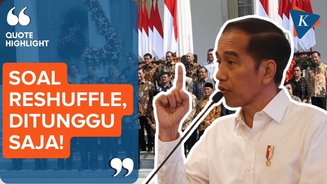 Jawaban Jokowi Saat Ditanya soal Reshuffle pada 2023