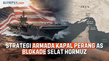 Skenario USS Abraham Lincoln Dan Kapal Perusak AS Jalankan Blokade Selat Hormuz