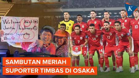 Timnas Tiba di Jepang, Disambut Meriah Suporter Garuda