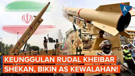 Keunggulan Rudal Kheibar Shekan Iran Yang BIkin AS Kewalahan!