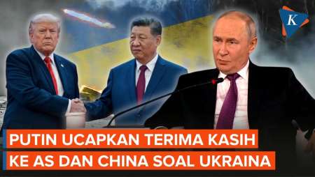 Ungkap Peluang Damai Dengan Ukraina, Putin Berterima Kasih Ke AS-China