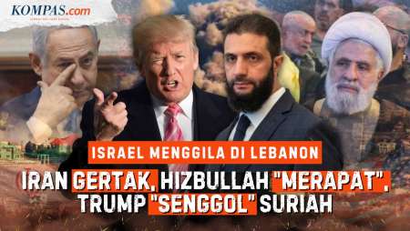 Israel Terus Serang Lebanon: Iran Ancam Balasan, Trump "Panggil" Suriah, Hizbullah Sanjung Teheran