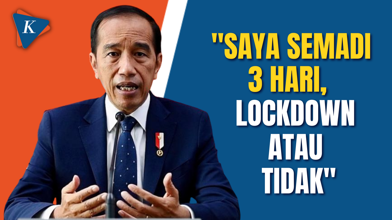 Cerita Jokowi Sebelum Putuskan Lockdown di Awal Pandemi
