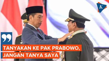 Senyum Jokowi Saat Ditanya soal Perannya Nanti di Pemerintahan Mendatang