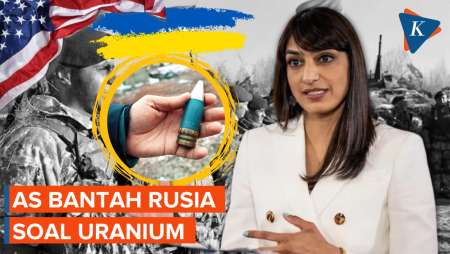 AS Bela Ukraina, Bantah Rusia soal Bahaya Uranium