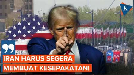 AS-Iran Panas Lagi, Trump Sesumbar Kesabarannya Hampir Habis!
