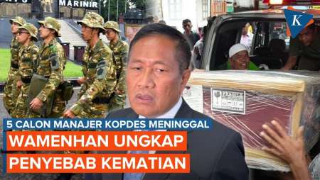 Terungkap, Penyebab Kematian 5 Calon Manajer Kopdes Saat Latihan Militer