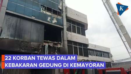 Update: 22 Korban Tewas Dalam Kebakaran Gedung Terra Drone Kemayoran