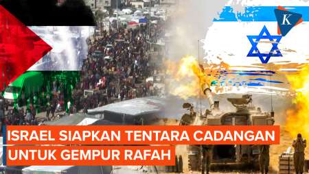 Israel Siapkan Tentara Cadangan untuk Serangan Darat ke Rafah