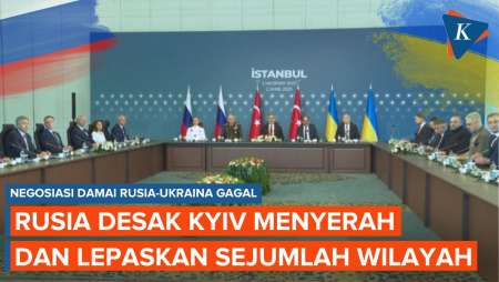 Perundingan Damai Gagal Lagi, Ukraina Ingin Gencatan Senjata, Rusia Desak Kyiv Menyerah