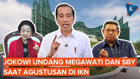 Jokowi Pastikan Undang Mega dan SBY ke Upacara HUT ke-79 RI di IKN
