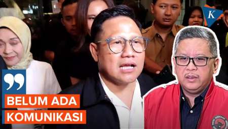 Cak Imin Sebut Belum Ada Komunikasi dengan Hasto soal Intimidasi Jelang Pilpres