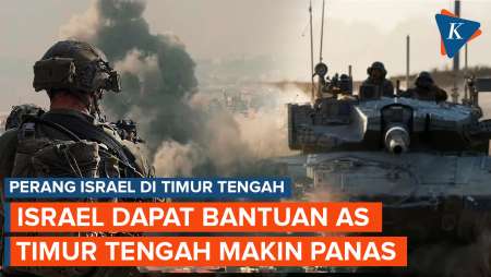 AS Kucurkan Rp 131,6 Triliun Bantuan Militer ke Israel saat Timur Tengah Memanas