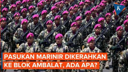 Marinir Kerahkan Pasukan untuk Jaga Perbatasan Blok Ambalat, Indonesia-Malaysia Damai
