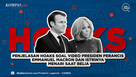 Penjelasan Hoaks soal Video Presiden Perancis Emmanuel Macron dan Istrinya Menari Saat Belia