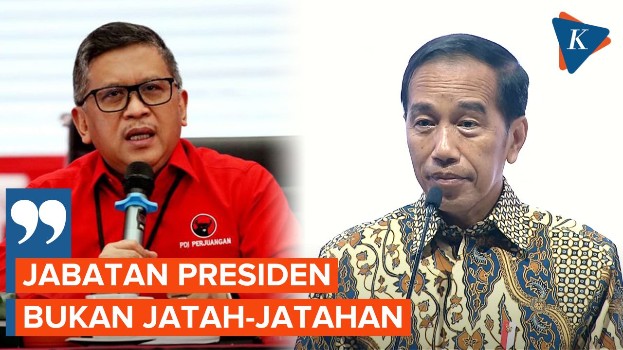 Respons Hasto Usai Jokowi Sebut Pilpres 2024 Jatahnya Prabowo