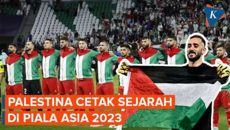 Timnas Palestina Cetak Sejarah di Piala Asia 2023 Saat Negaranya Tengah Dilanda Konflik