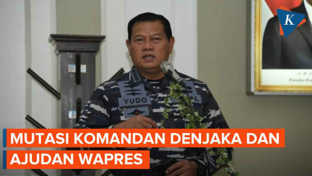 Komandan Denjaka dan Ajudan Wapres Diganti