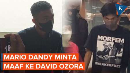 Mario Dandy Terisak, Minta Maaf ke David Ozora Saat Bacakan…