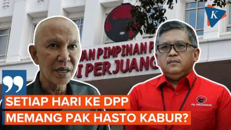 PDI-P Pastikan Hasto Tidak Kabur dan Berada di Rumah