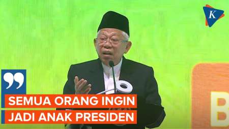 Kelakar Ma’ruf Amin: Jika Bisa Memilih, Semua Orang Ingin Jadi…