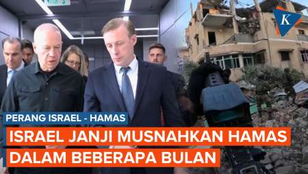 Israel Target Musnahkan Hamas di Gaza dalam Beberapa Bulan