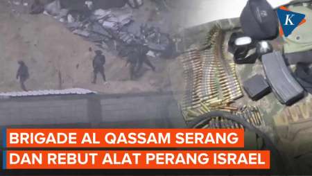 Serang Militer Israel di Gaza Utara, Brigade Al Qassam Rebut Beragam Senjata