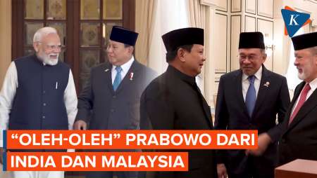 Pulang dari India dan Malaysia, Apa Saja “Oleh-oleh” yang Dibawa Prabowo?