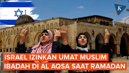 Israel Izinkan Muslim Palestina Ibadah di Masjid Al-Aqsa saat Ramadan