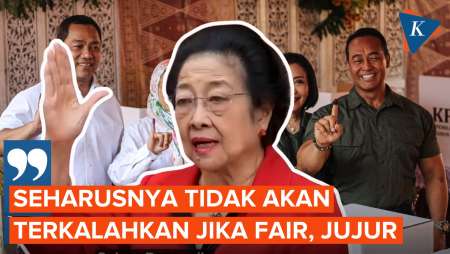 Andika-Hendi Tertinggal di Quick Count, Megawati: Seharusnya Tak Terkalahkan jika Fair